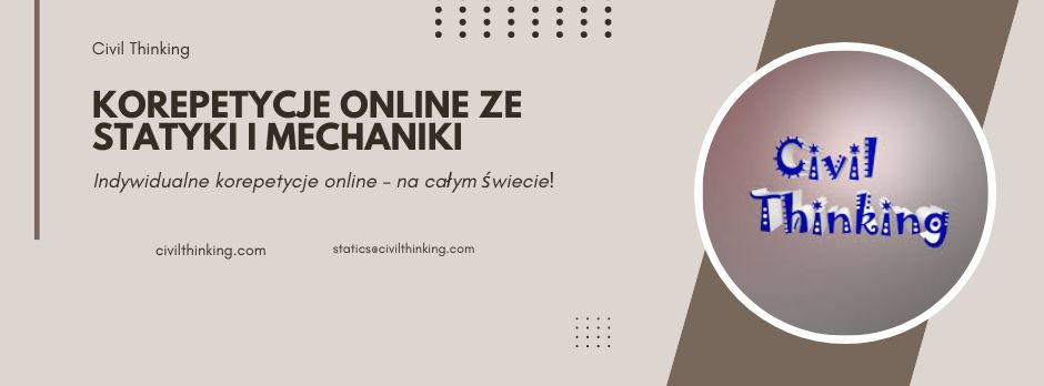 Korepetycje Online ze Statyki / Mechaniki | Profesjonalna Pomoc Inżynierska